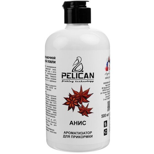 PELICAN fishing technology Ароматизатор PELICAN, анис, 500 мл