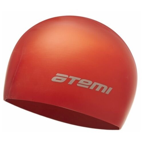 Шапочка для плавания ATEMI SC309, красный