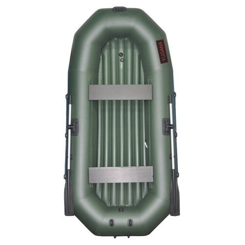 Лодка YUGANA Н-300 НД, надувное дно, цвет олива./В упаковке шт: 1