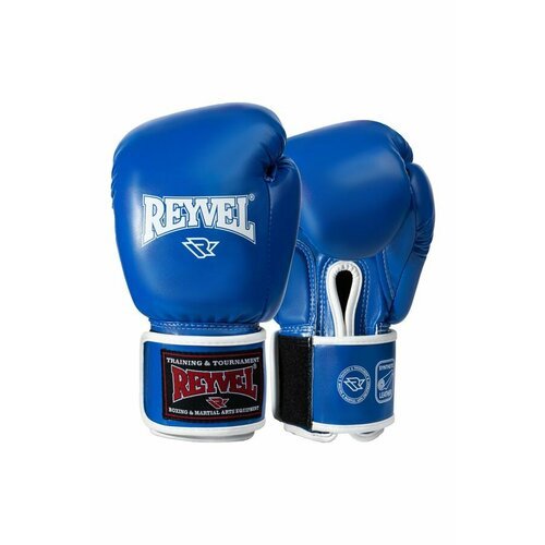 Перчатки боксёрские винил 80 синий - Reyvel - Синий - 16 oz