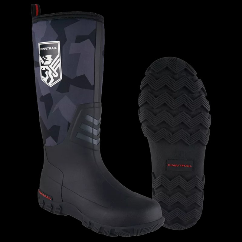 Сапоги Finntrail Outlander 7516 р. 9 (42) CamoShadowBlack