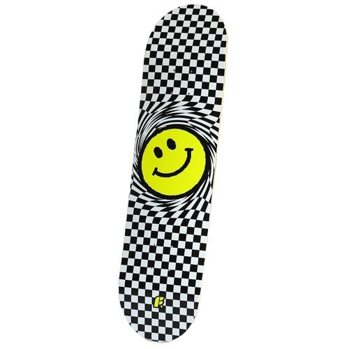 Дека для скейтборда Footwork PROGRESS Smile Black, размер 8.25x31.75