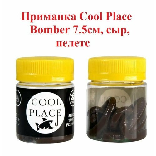 Приманка форелевая Cool Place Bomber 7.5см, сыр, Пелетс