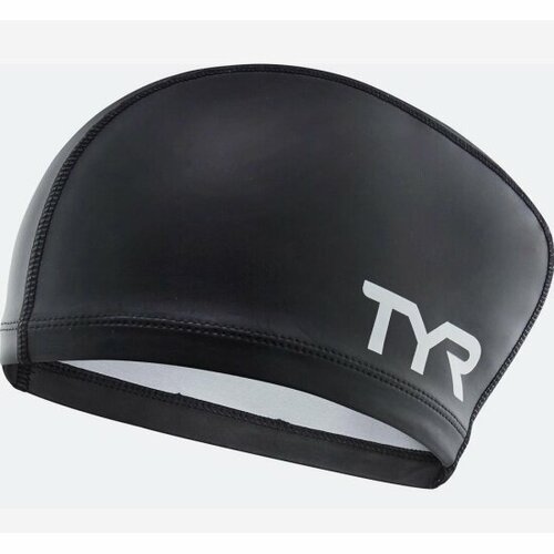 Шапочка для плавания Tyr Long Hair Silicone Comfort Swim Cap (O/S, 001 Черный)