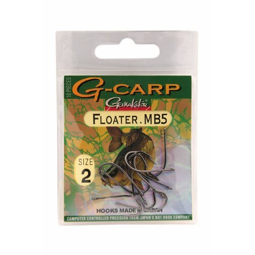 Крючок Gamakatsu G-Carp Floater MB black №2