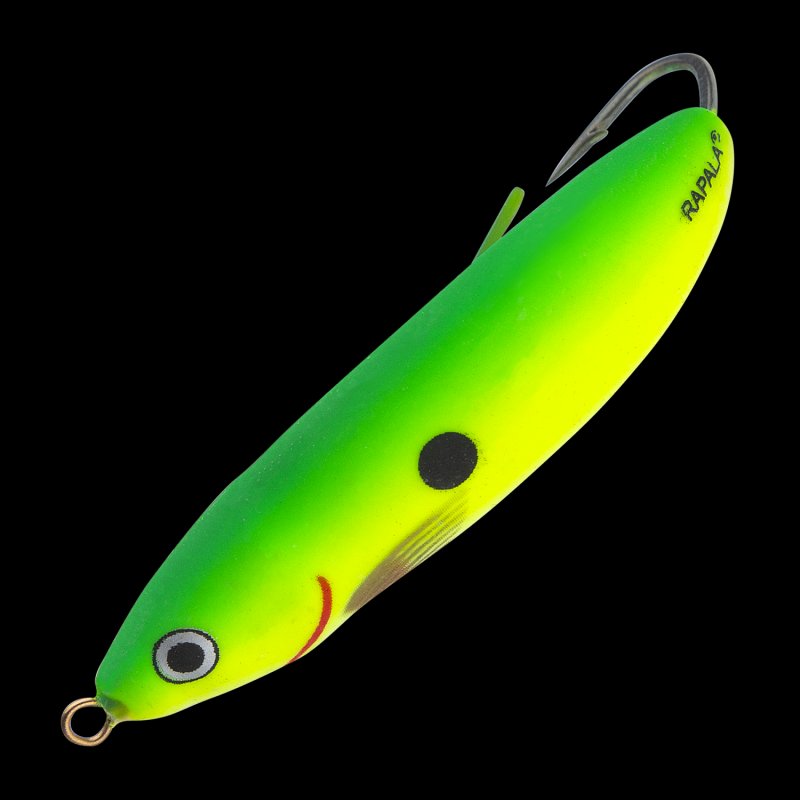 Блесна колеблющаяся Rapala Minnow Spoon 22гр (незацепляйка) #GSU