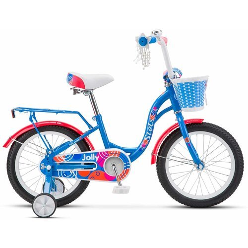 Велосипед детский 16' Stels Jolly V010 Синий для детей от 4 до 6 лет на рост 100-125см (требует финальной сборки)