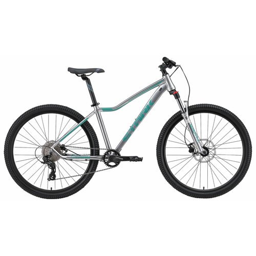 Горный велосипед Stark Viva 27.2 HD (2024) 14.5' Серебристо-бирюзовый (142-152 см)