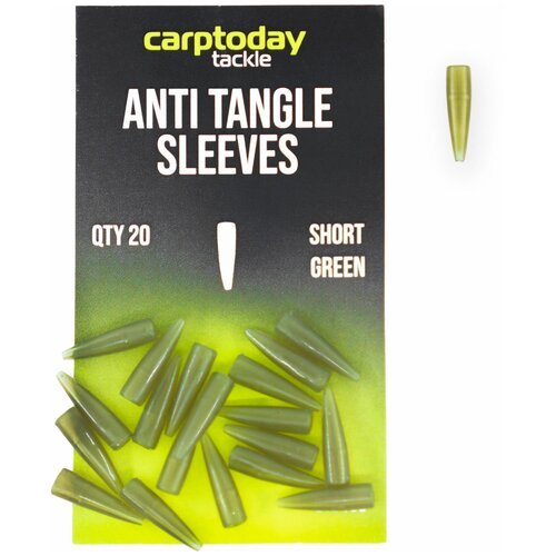 Отводчики короткие Carptoday Tackle Anti Tangle Sleeves Short зеленые