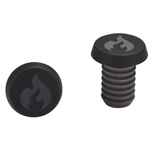 Крепеж для ручек руля  самоката Chilli Pro Bar Ends CrMo, 2 шт., black/grey