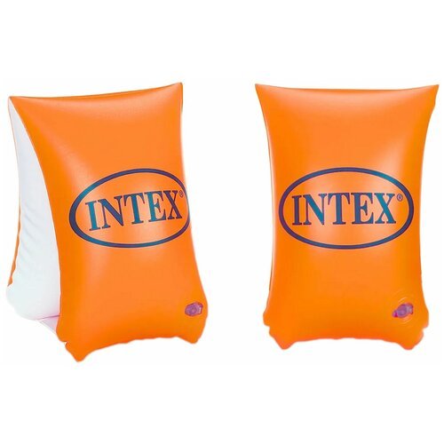 Нарукавники для плавания Intex Deluxe 58641, оранжевый