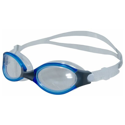 Очки для плавания ATEMI B502, синий/серый