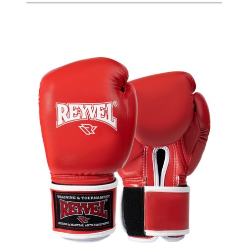 Перчатки боксёрские винил 80 красный - Reyvel - Красный - 14 oz