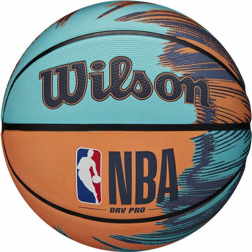 Баскетбольный мяч WILSON NBA DRV PRO STREAK BSKT WZ3012501XB6 р.6, бирюзов-оранж