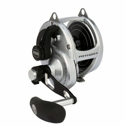 Катушка мультипликаторная Penn Fathom II 10XNLD2 CV Lever Drag 2 Speed Reel Box RH