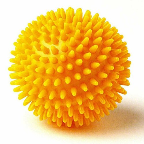 Мяч массажный арт. L0108, желтый
