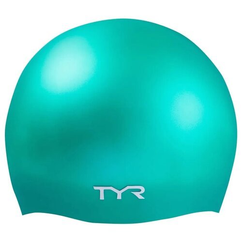 Шапочка для плавания TYR Wrinkle Free Silicone Cap (зеленый) (LCS/310)