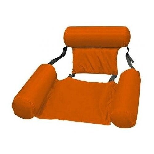 Плавающее кресло Inflatable Floating Bed, оранжевый