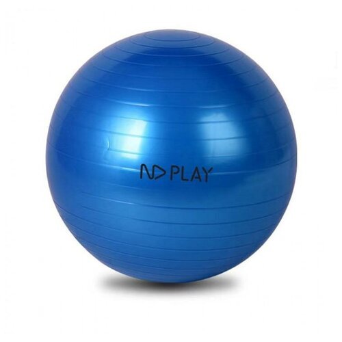 Фитбол, диаметр:75см, цвет синий