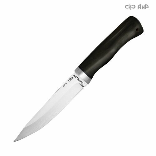 Нож туристический пескарь АиР, длина лезвия 13 см, сталь 95Х18, рукоять граб