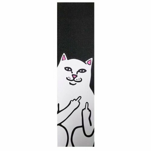 Шкурка RipnDip Lord Nermal Grip Black 2022 для скейтборда / самоката