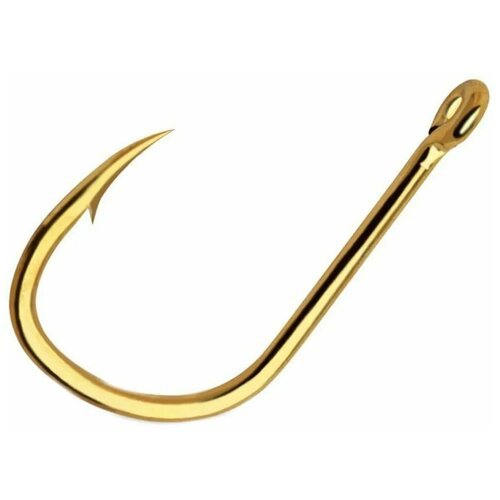 Крючки одинарные Gurza K-3103 ISAEMA Ring Gold # 2 (7 шт/уп)