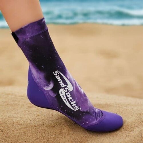 (2XS) Vincere SAND SOCKS PURPLE GALAXY Носки для пляжного волейбола Фиолетовый