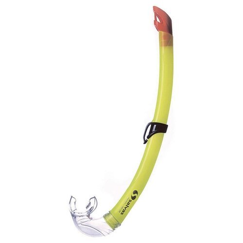 Трубка плавательная Salvas Flash Junior Snorkel арт. DA301C0GGSTS р. Junior, желтый