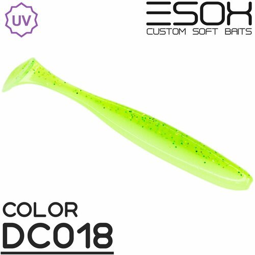 Мягкая приманка для рыбалки ESOX Sheasy 3.6' (92мм) 5 шт.