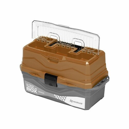 Ящик для снастей Tackle Box трехполочный золотой N-TB-3-GO NISUS