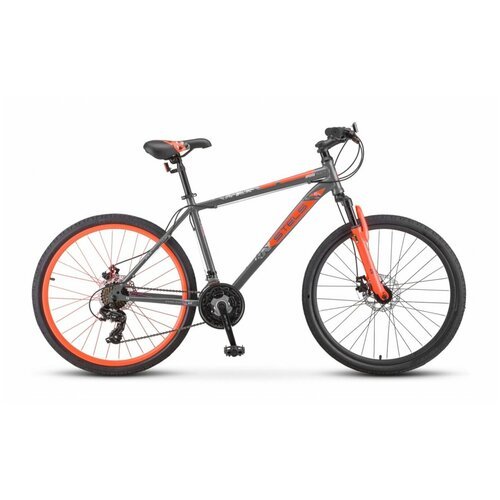 Горный велосипед Stels Navigator 500 MD F020 (2023) 20' Серо-красный (176-186 см)