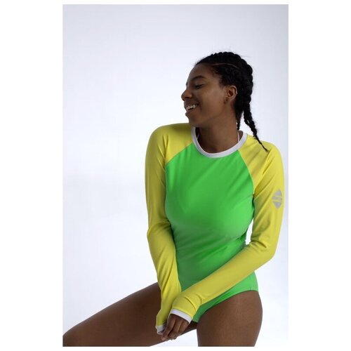 Гидромайка слитная Dallas Activewear (Лайкра для плавания, размер One size 40-44, зеленый)