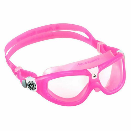 Aquasphere Очки для плавания Seal Kid 2 прозрачные линзы, pink/white