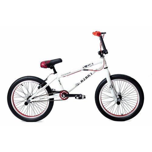 Велосипед bmx, велосипед подростковый, велосипед AZART force ABD-2015 20', белый матовый