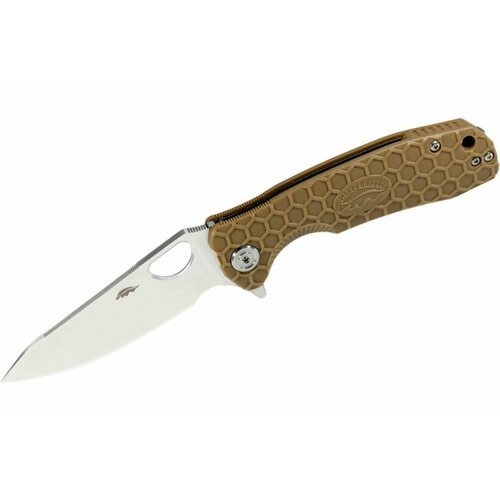 Нож Honey Badger Leaf L с песочной рукоятью HB1289