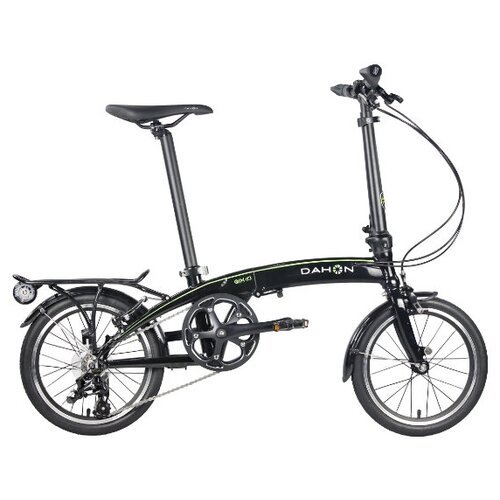 Велосипед Dahon QIX D3 YS 728 чёрный , складной, колеса 16' + Подарок!