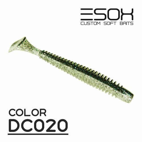 Мягкие приманки Esox SWINKY 4.5' (115мм) # DC020 (4шт)