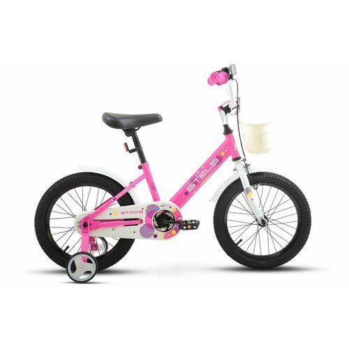 Детский велосипед STELS Strike VC 16' Z010 9.6' Розовый, 2024