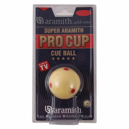 Биток для бильярда 57,2 мм Aramith Super Pro Cup TV пул