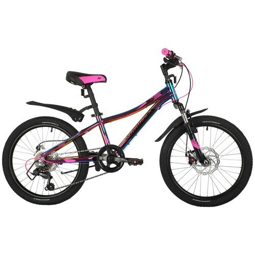 Детский велосипед NOVATRACK Katrina Disc 20 (2021) Фиолетовый
