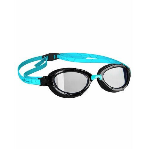 Очки для плавания MAD WAVE Triathlon, azure/clear/black
