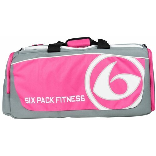 6 Pack Fitness Сумка, 1 шт, цвет: розово-серый
