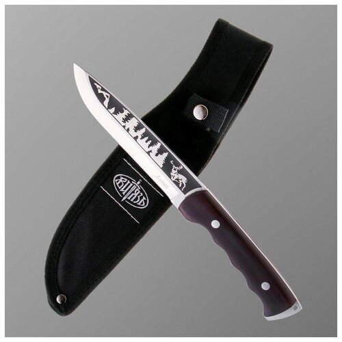 Нож охотничий 'Алтай' сталь - 65х13, рукоять - дерево, 24 см