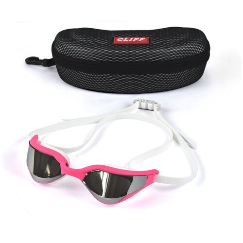 Очки для плавания взрослые CLIFF 031MM цвет: розовый