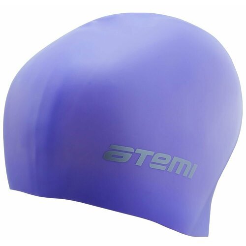Шапочка для плавания Atemi, RC308, силикон, фиолетовый