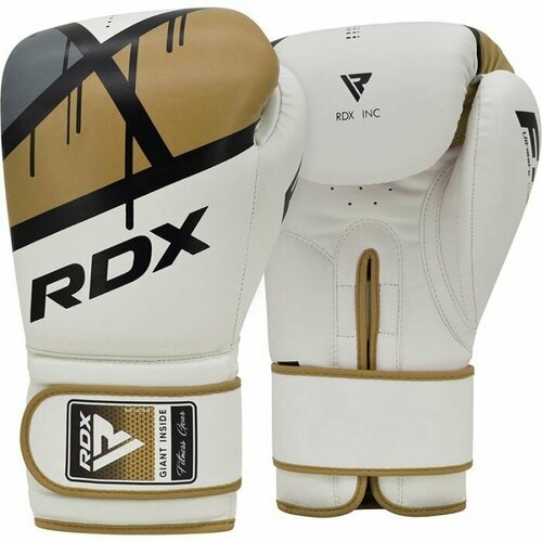 Боксёрские перчатки RDX BGR-F7 White Golden - RDX - Белый - 14 oz
