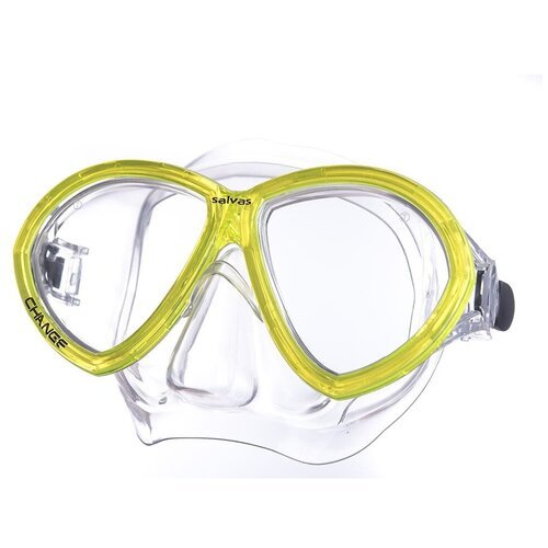 Маска для плавания Salvas Change Mask арт. CA195C2TGSTH р. Senior, желтый