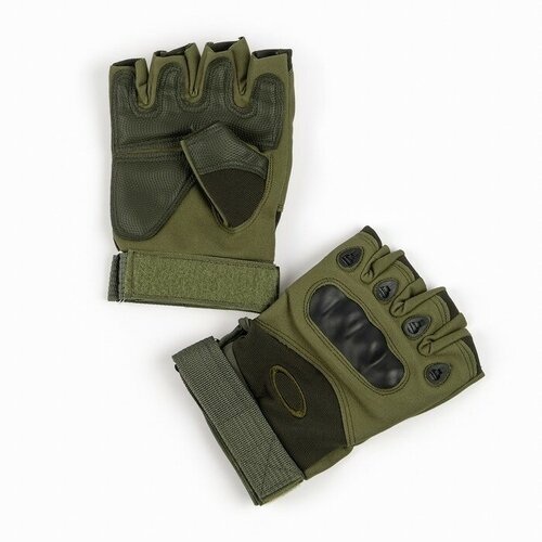 Перчатки без пальцев тактические мужские 'Storm tactic' размер - XL, хаки