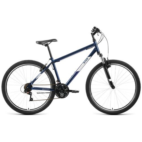 Горный велосипед Altair MTB HT 27.5 1.0, год 2022, цвет Синий-Серебристый, ростовка 17