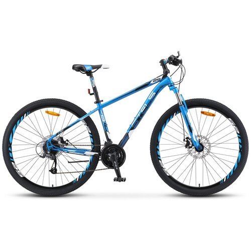 Горный велосипед Stels Navigator 910 MD V010 (2023) 18.5' Сине-черный (168-182 см)